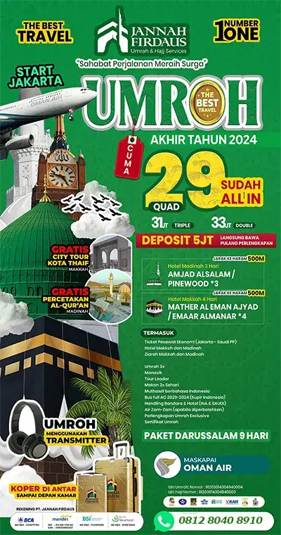 paket umroh jannah firdaus 9 hari darussalam 29